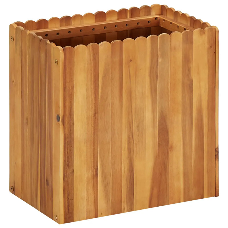 Benton Wood Planter Box, 50cm H x 50cm W x 30cm D