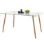 Decatur Glass Top Metal Base Dining Table