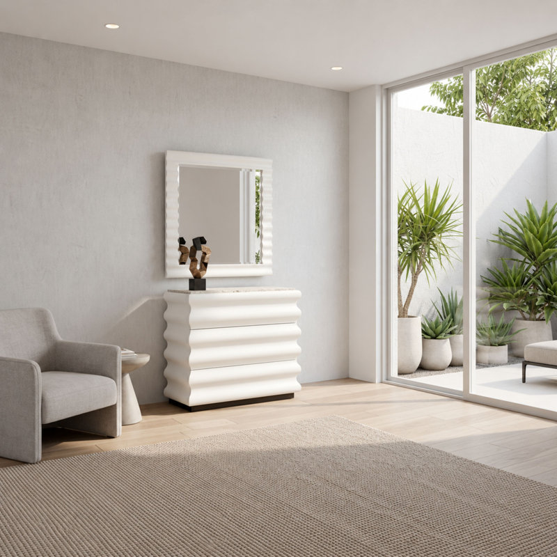 Commode Marielle - blanc
