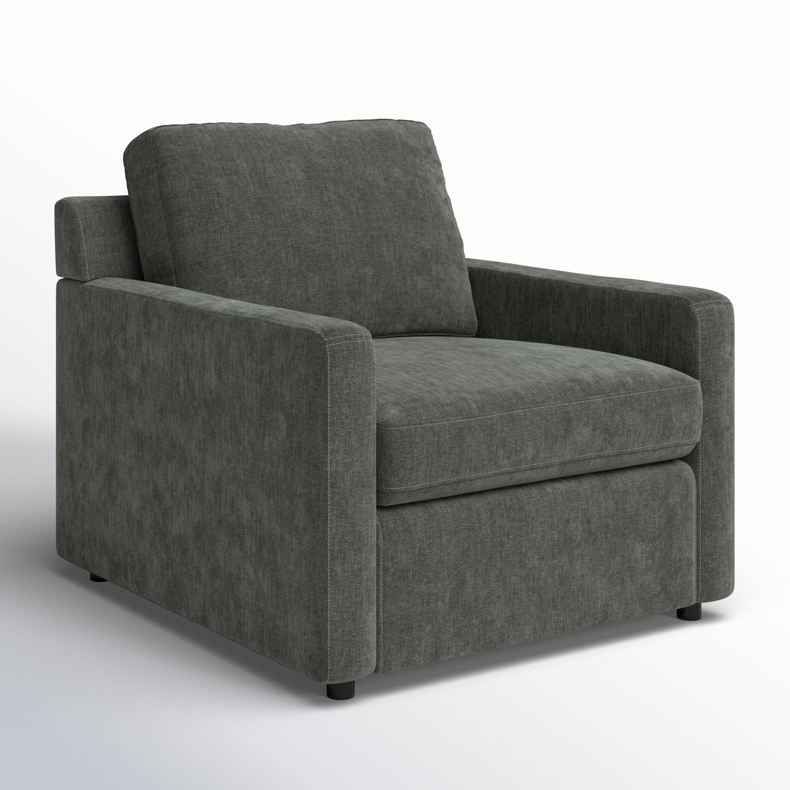 Jorgenson Armchair, Forest Performance Chenille
