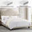 Betancur Upholstered Unfinished Slat Bed with Adjustable Headboar, Button Tufted Platform Bed-1260168733-1260168734