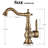 Deck Single-handle Bathroom Faucet with Drain Assembly