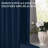 Birglinde Faux Linen Thermal 100% Blackout Curtains Rod Pocket/Ring Clips-674800245-705527300