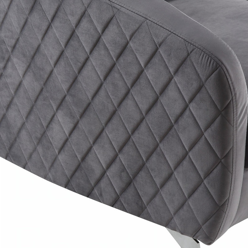 Fauteuil d'appoint 36 po, Gris