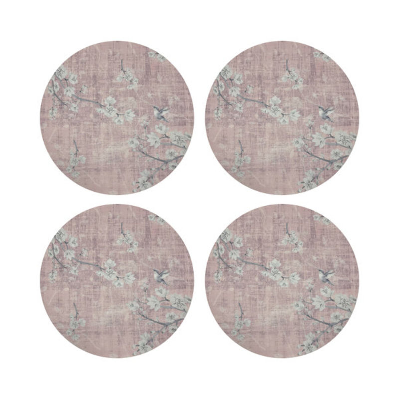 Sous-verres Blossom Fantasia, Rose tendre