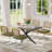 55.11-70.86in Rectangular Extendable Dining Table Set-1102996173-1102996169-1087116900