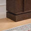Buffet avec rangement, buffet cannelé de ferme avec 2 portes et tablettes réglables, meuble télé, armoire de rangement pour le vestibule, la cuisine, le couloir et le salon-450792474