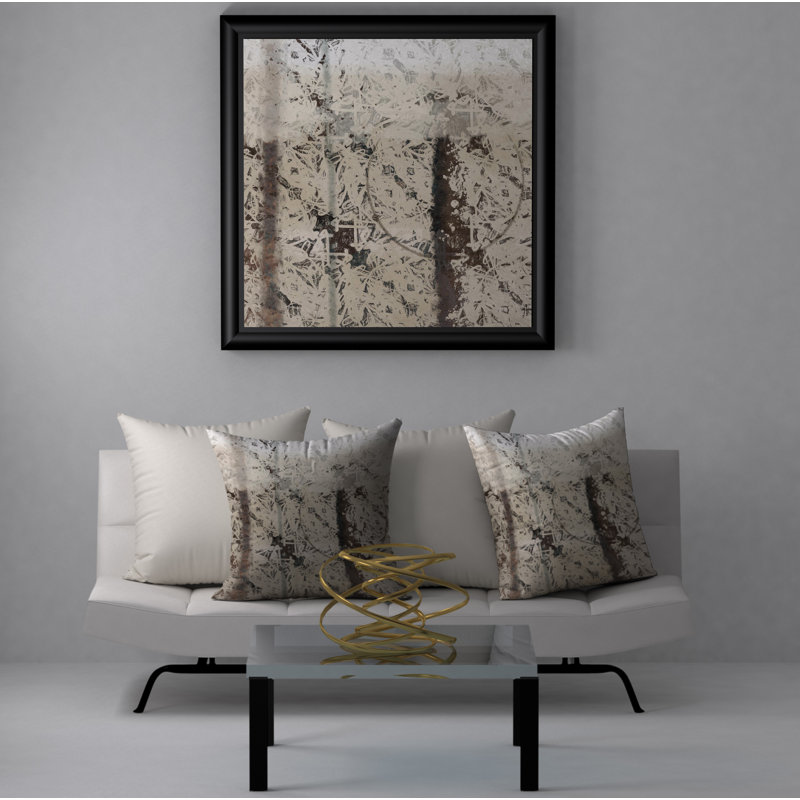 Abstract Throw Pillow, 20" x 20"