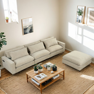 Canapé modulaire 128 po