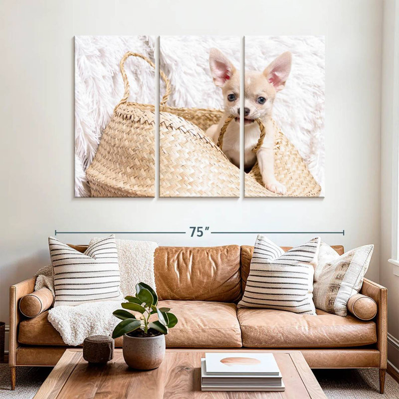 Brampt Rowdy Chihuahua, 42" H x 65" W