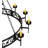 20 - Light Steel Dimmable Tiered Chandelier