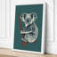 Koala on Branch Modern - Wrapped Canvas-79804611-79804621