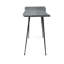  Console d'entrée minimaliste avec pieds en épingle en métal et finition aspect bois