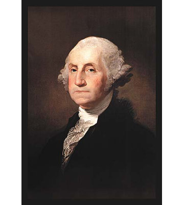 « george washington » par gilbert stuart memoriblia, reproduction d’art