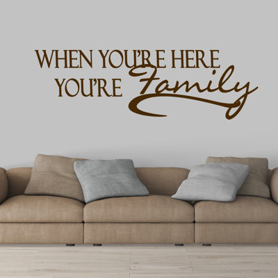 Text & Numbers Non-Wall Damaging Wall Decal