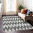 Machine Washable Indoor/Outdoor Kugler ACN2415 Geometric Rug-1833279404