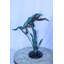 Statue bronze 23 po x 11 po x H 24 po Nifao