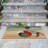 No Pattern And Not Solid Color Polyester Kitchen Mat-1731849835