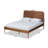 Solid Wood Platform Bed-830309322