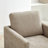 30.5" W Upholstered Comfy Swivel Club Chair-850508342