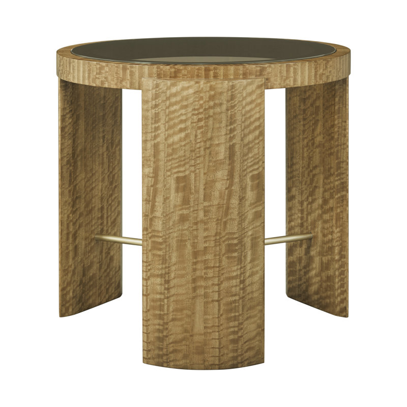 Jenson Glass Top End Table
