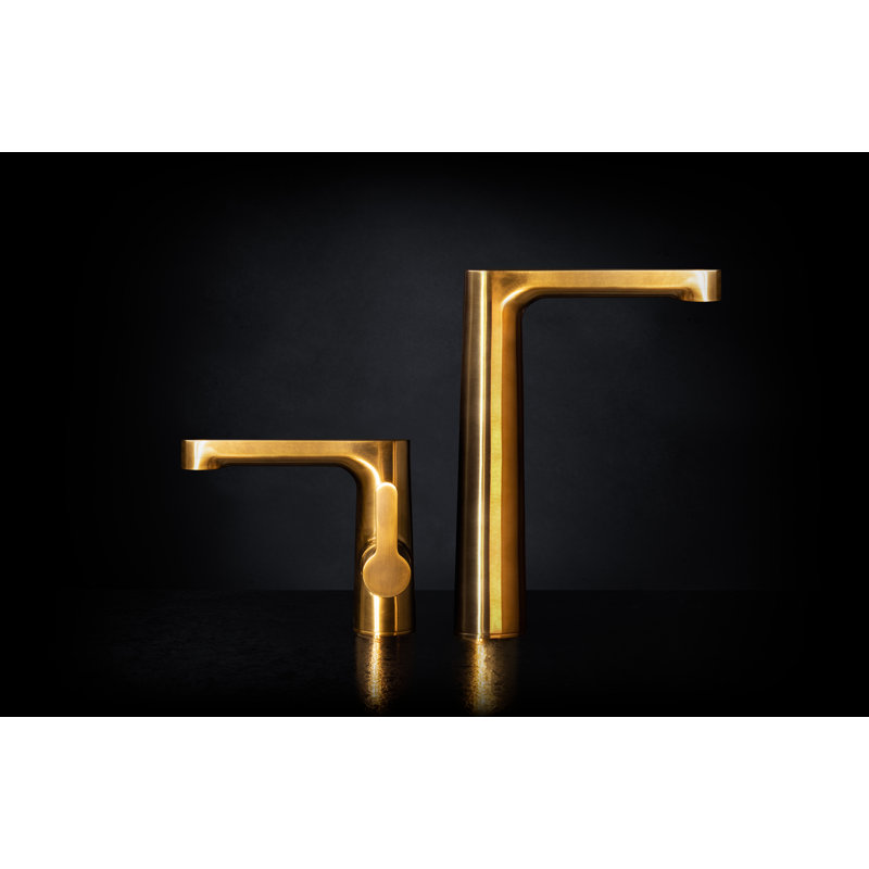 Nibi Single Handle Tall Lavatory Faucet, Brushed Gold