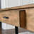 Henrik Solid Wood Top End Table with Storage