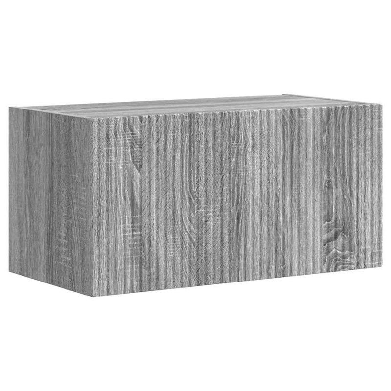 TV Stand, 29.5cm H x 60cm L x 31cm W, Grey Sonoma