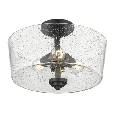 Pataskala Glass Semi Flush Mount