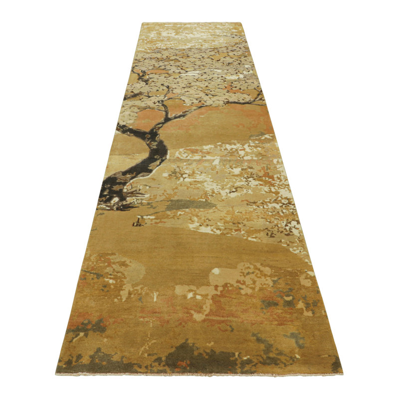 One-of-a-Kind 3'1x11'10 Hand Knotted Area Rug