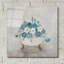 Art mural en verre Winston Porter «Bathing Beauty Blue» par Julia Purinton-2073440789