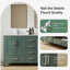Meuble-lavabo double 60 po Riverford
