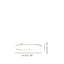 Tier Ceiling/Wall Lamp M White Matt Painted Brass L22gg Ul