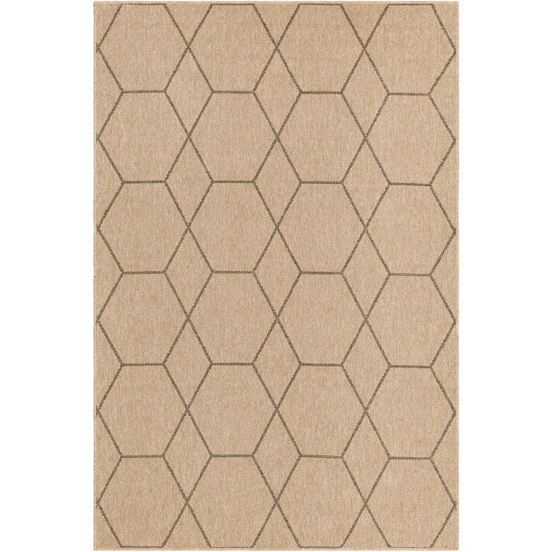 Sheglita Abstract Indoor Rug, Rectangle 5'5" x 8'