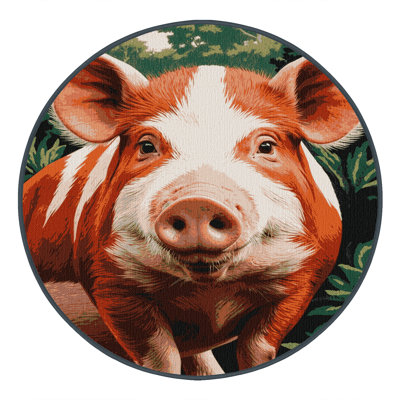 Tapis lavable River Hog