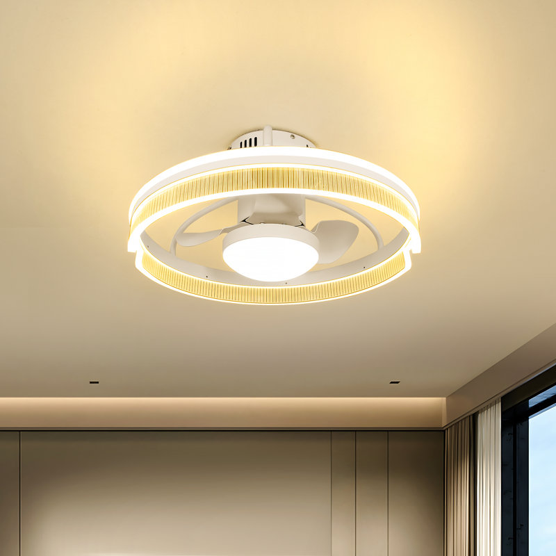Dajour 20'' Dimmable LED Ceiling Fan with Light Kit