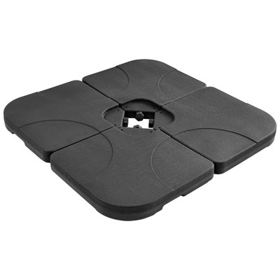 Soumeya Plastic Free Standing Umbrella Base