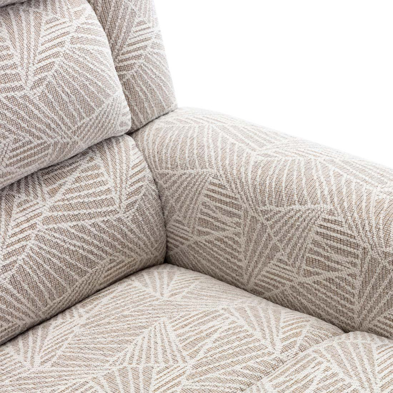 Evola 83cm Wide Lift Assist Standard Recliner, Cream