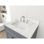 Plateau de meuble-lavabo simple 31 po avec lavabo en quartz 31 po