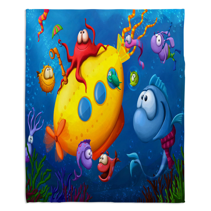  Jeté Sea Life, l 68 po x L 80 po
