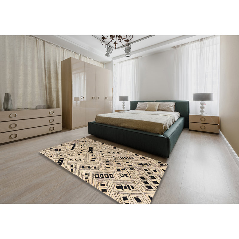 Tapis abstrait moderne 4750, Rectangle 4 pi x 6 pi