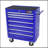 7 DRAWERS MULTIFUNCTIONAL TOOL CART WITH WHEELS-BLUE-1986955152