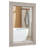Solid Wood Flat Bathroom Mirror-88082267