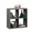 Engineered Wood Transitional 4-Cube Bookcase, Brown-521340428-521340425