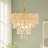 Ether 3 - Light Empire Crystal Drum Chandelier