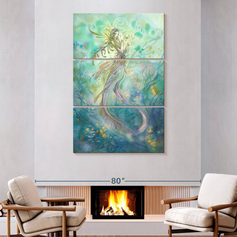 Creatures - Treasure, 74" H x 48" W