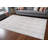 Grey Geometric Distressed Area Rug