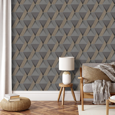 Papier peint Modern Losange
