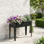 Boîte de jardinage surélevée en métal surélevée avec pieds de support stables et trous de drainage pour la cour-213746031-213746028