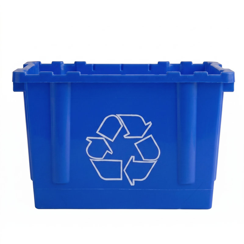 Bac de recyclage extérieur 14 gallons avec poignées ergonomiques